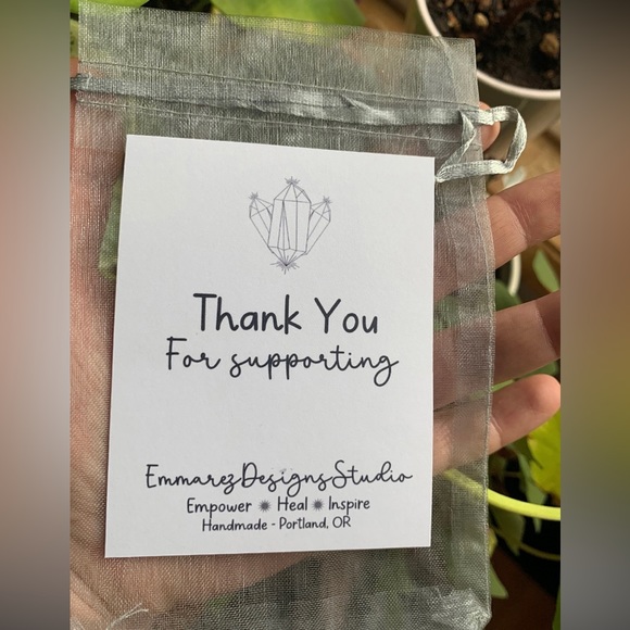 ✨NWT ✨18K Gold & Black Pointed Quartz Geometric Rainbow Hoops, Minimal Earrings - Picture 6 of 6